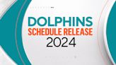 Miami Dolphins 2024 schedule revealed. Here's when and where they're playing