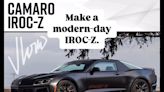 Artist Morphs Chevy Camaro ZL1 Into IROC-Z
