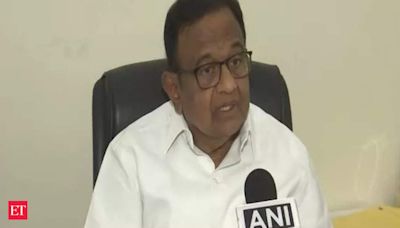 Glad that FM read Congress 2024 manifesto after election results: P Chidambaram's dig at government - The Economic Times