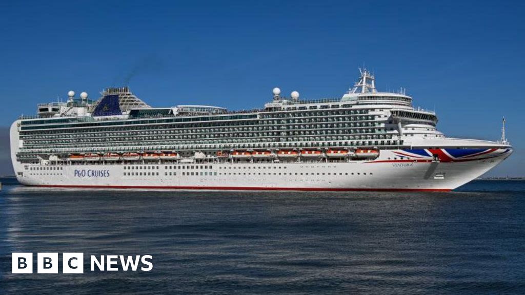 P&O Ventura: Cruise ship to get deep-clean after norovirus spread