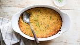 Miso And Charred Corn Pudding