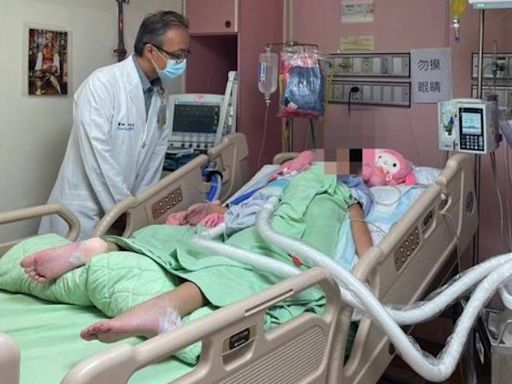 彰化伸港遭撞小姐妹「病況惡化」 姐急性水腦症、妹仍重度昏迷
