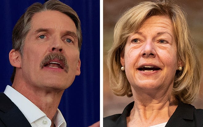 Tammy Baldwin maintains lead over Eric Hovde in new Marquette poll of Wisconsin voters