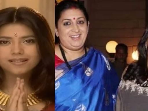 Ektaa Kapoor shares her clip from ‘20 years n kgs’ ago as Kyunki Saas completes 24 years, Smriti Irani reacts