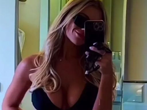 Christine McGuinness's mystery holiday partner revealed after footsie pic