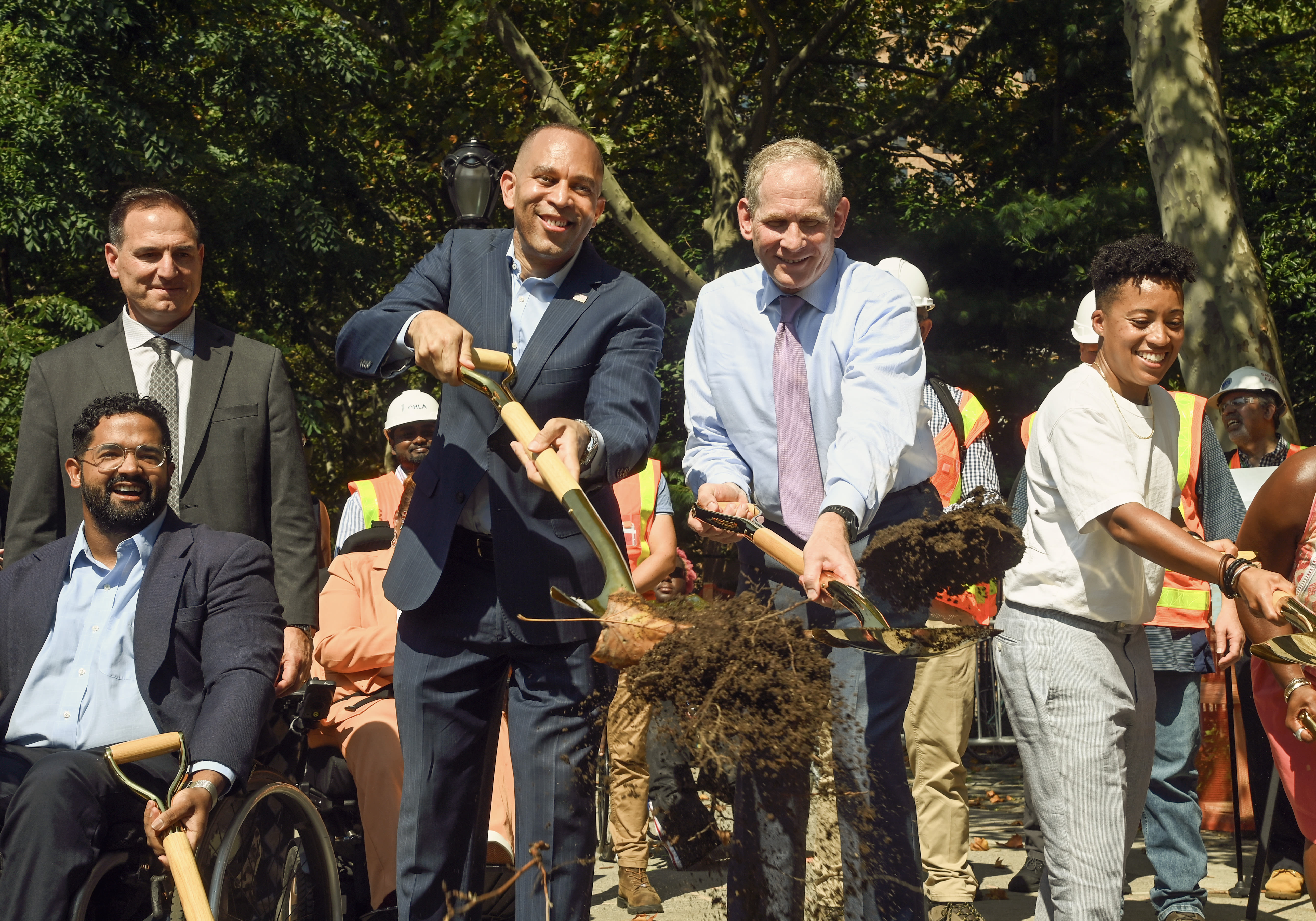 Hakeem Jeffries is taking the blame