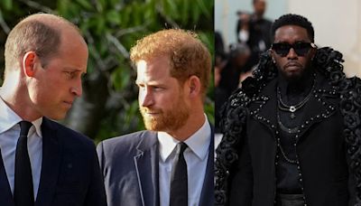 Diddy discusses party invitations to Prince William and Prince Harry in resurfaced interview