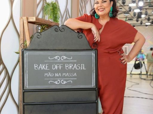 Fabiana Karla grava como nova apresentadora do 'Bake off Brasil', do SBT