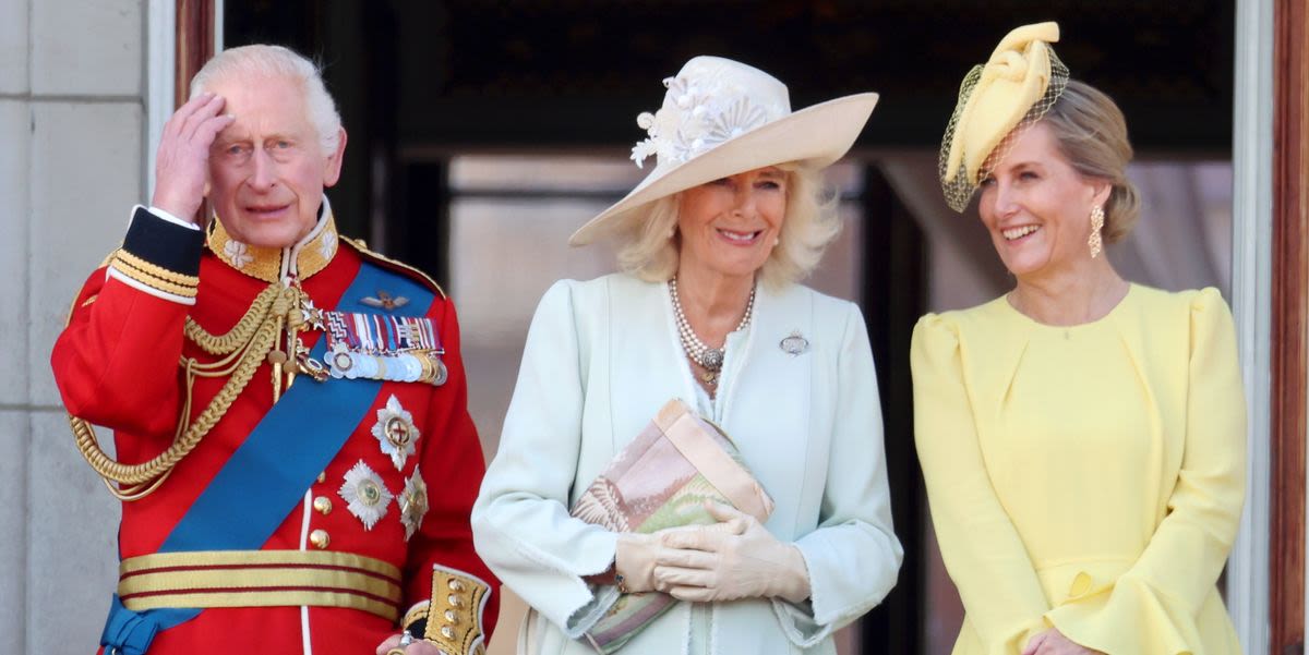 Sophie, Duchess of Edinburgh, Wore a Sunny Yellow Dress for Trooping the Colour