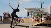 Dropping in: Skateboarders take over downtown Sioux Falls for Innoskate Festival