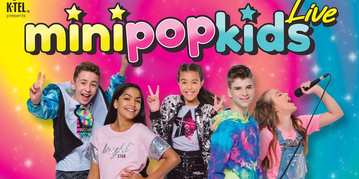 Mini Pop Kids Bringing Canada's Number One Music Brand for Children to Clarksburg's Amp on July 20