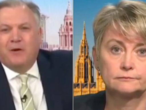 'Beyond Parody': ITV Criticised After Home Secretary Yvette Cooper Interviewed By Her Husband Ed Balls