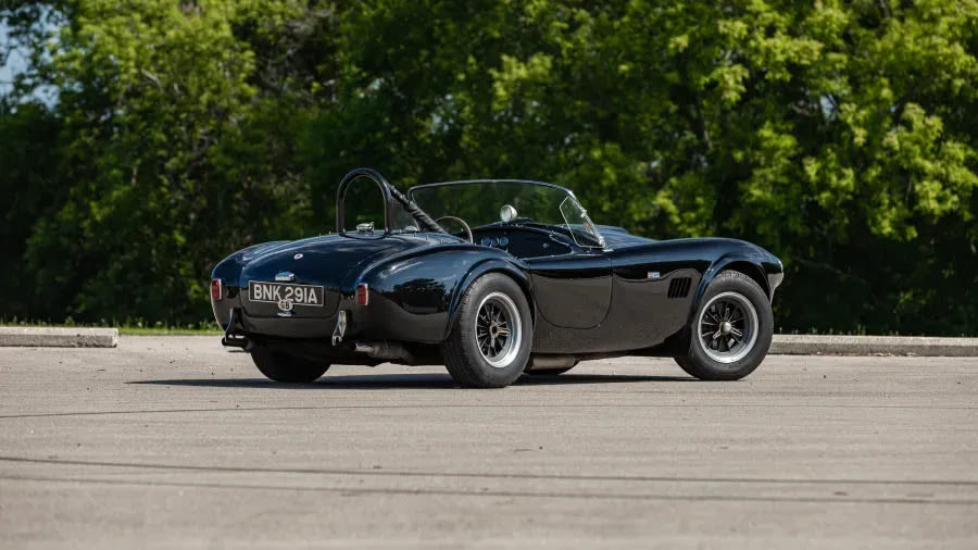 Steve McQueen's 1963 Shelby 289 Cobra Roadster Set for Auction at Mecum