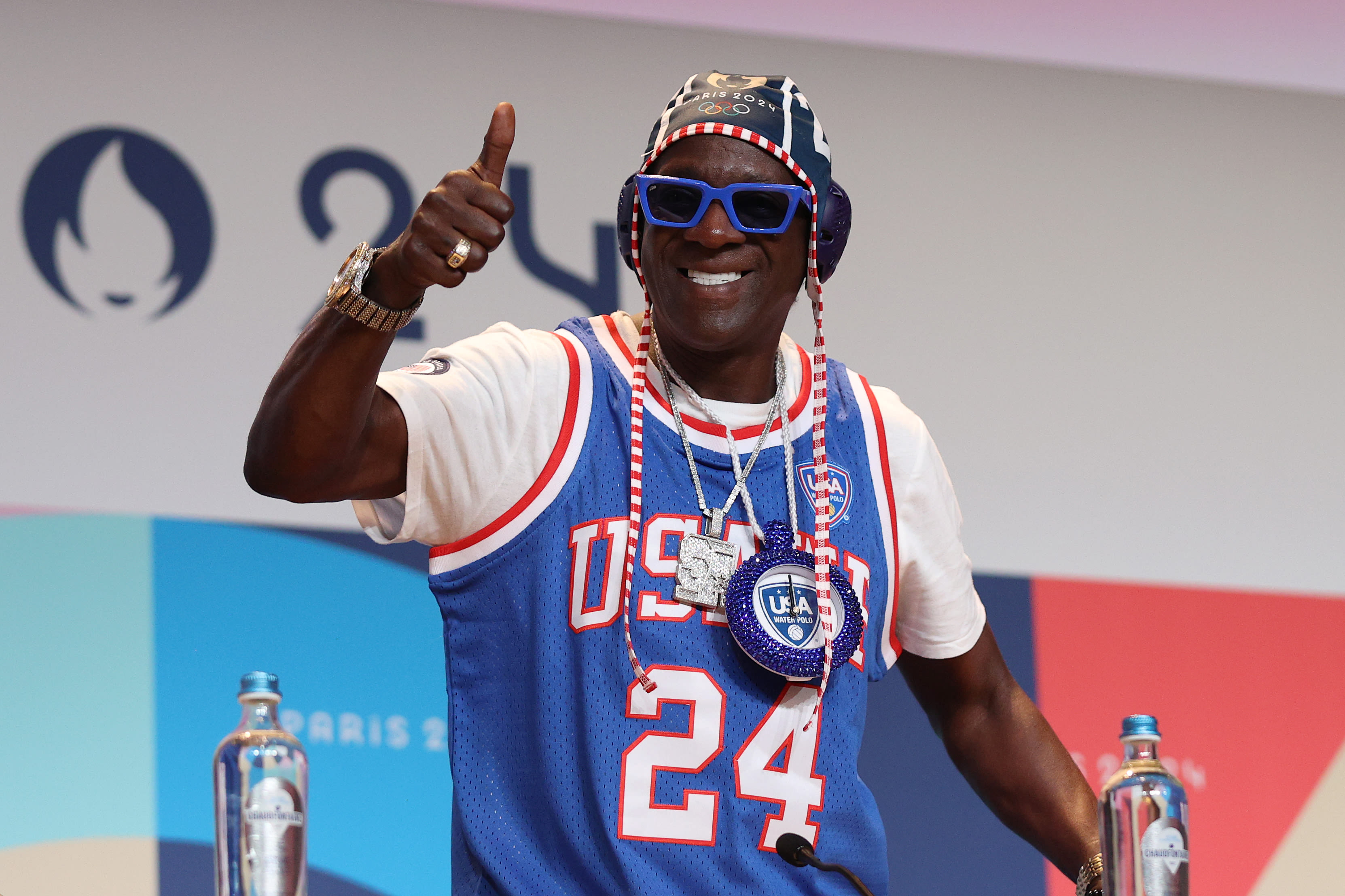 How Flavor Flav's generosity is going viral at the Paris Olympics