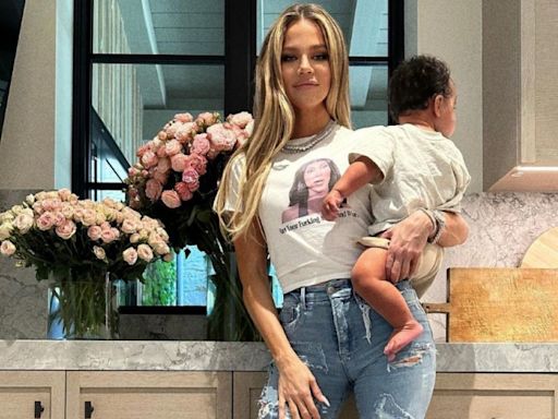 Khloe Kardashian throws dinosaur-themed birthday party for son Tatum