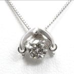 天然鑽石項鍊真品100% H26022400127960..FZ140510.日本製