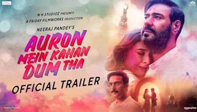 Auron Mein Kahan Dum Tha - Official Trailer | Hindi Movie News - Bollywood - Times of India