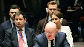 Tense moment as Russia's UN ambassador interrupted a minute of silence for victims of Ukraine war at Security Council