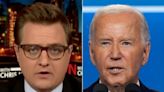 Chris Hayes Flags 'Very Striking' Moment From Biden Press Conference: It Was 'Clarifying'