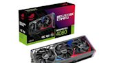 讓遊戲玩家們戰無不勝！華碩GeForce RTX 4080 顯示卡重磅登台