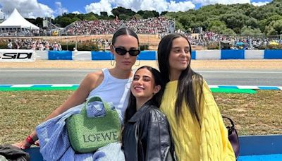 Victoria de Marichalar disfruta del circuito de Jerez con la 'influencer' Lola Lolita y su gran amiga Rocío Laffón