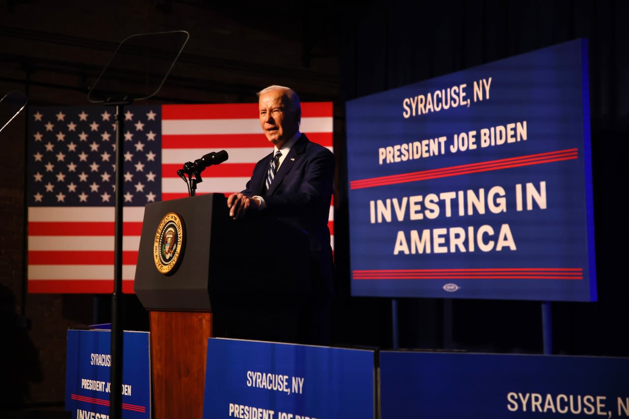 Live updates from Biden’s return to Syracuse: ‘This is a big deal day,’ the president says