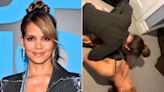 Halle Berry Shares a Hilarious Video of Her Stylist Struggling to Zip Her Into Her Pants: Watch!