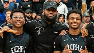 LeBron James' Son Bronny Reveals His Feelings on Making History as the NBA's 1st Father-Son Teammates