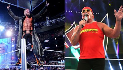 Hulk Hogan Reacts to AEW Star Adam Copeland’s Cage Jump
