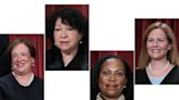 Periods, ‘live tissue’: Female justices get specific about women’s health