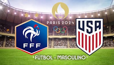 Francia vs. Estados Unidos EN VIVO: hora, TV y dónde seguir Grupo A Fútbol Masculino en Juegos Olímpicos de París 2024