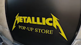 Watch fans explore Metallica pop-up store in Paris