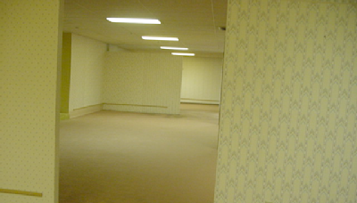 Original "Backrooms" photo of yellowing office dungeon finally identified as Oshkosh HobbyTown