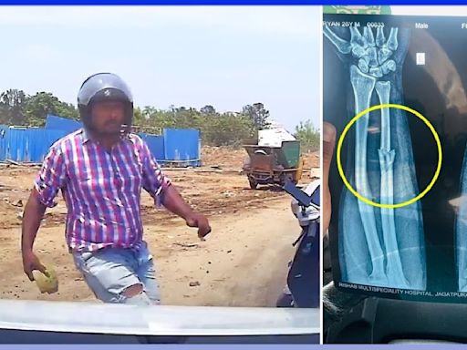 Tata Harrier Owner Attacked by Goons, Dashcam Captures Entire Incident