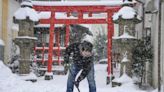 La nieve provoca caos y demoras en Corea del Sur y Japón