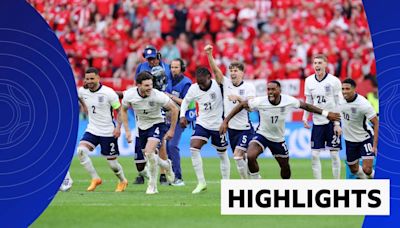 Euro 2024 video highlights: England vs Switzerland