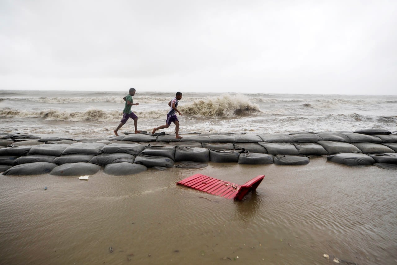 Bangladesh evacuates hundreds of thousands as a severe cyclone approaches from the Bay of Bengal