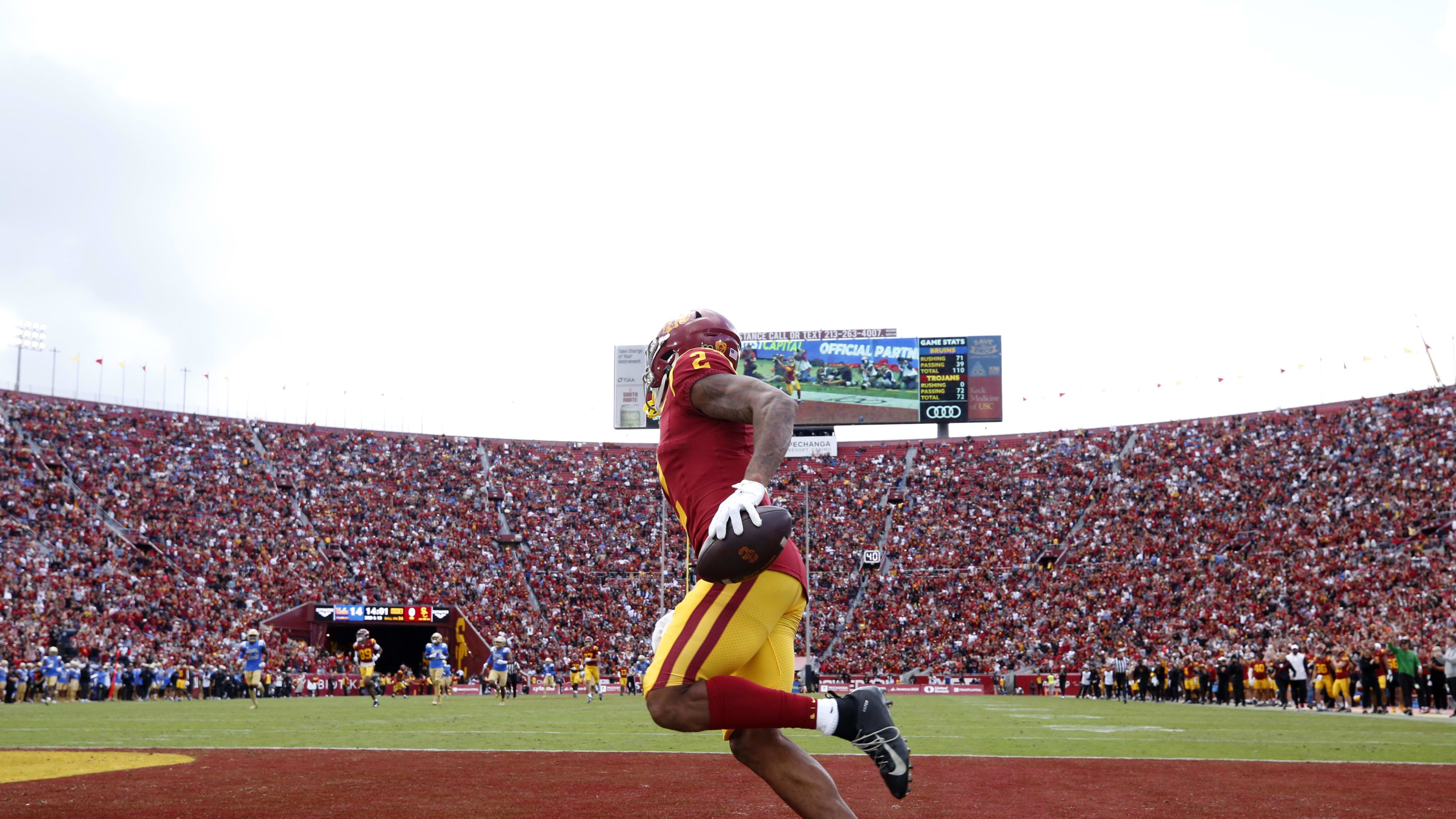 USC Football: Brenden Rice Reacts to Being Drafted Late