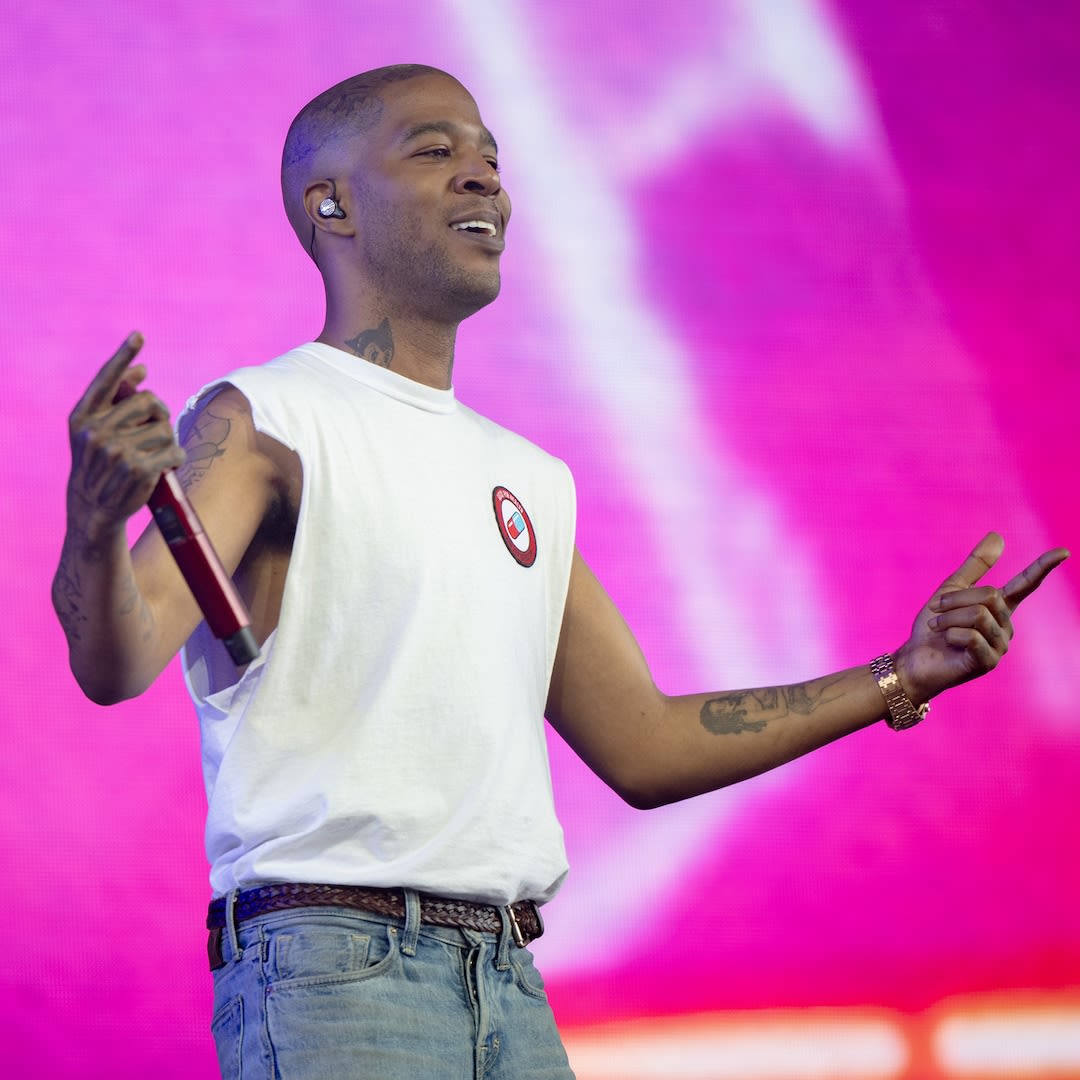 Kid Cudi Breaks His Foot After Leaping Off Coachella Stage - E! Online