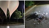 Corea del Norte envía globos cargados de excremento hacia Corea del Sur con riesgo de explosión