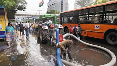 Rain relief turns into traffic nightmare as waterlogging hits streets