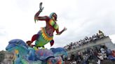 "Guaneñas", magia y color en último desfile del carnaval colombiano de Pasto