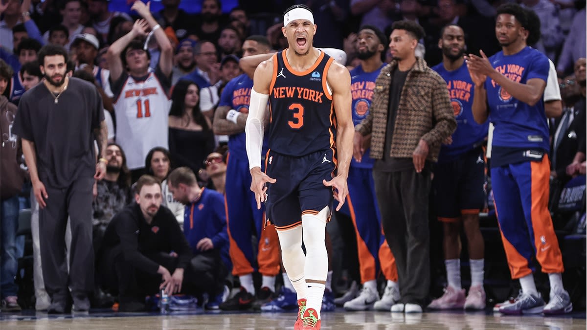 Knicks' Josh Hart caught sharing NSFW message to Reggie Miller amid wild Game 2 ending vs Pacers