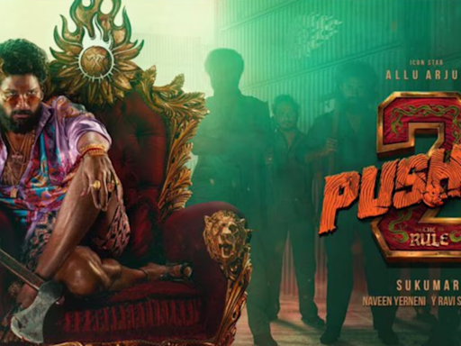 Allu Arjun starrer 'Pushpa 2: The Rule' races against time for Independence Day release | - Times of India