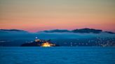 Researcher mapping Alcatraz prison island erosion terrified by ghost