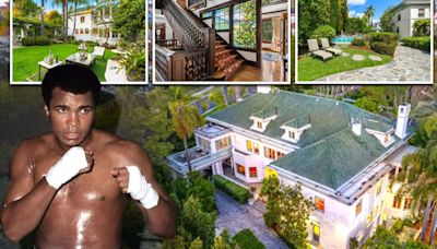 Inside Muhammad Ali's stunning former LA mansion on sale for $13.5million