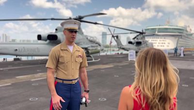 'I'm just thrilled:' South Florida sailors and marines return home for Fleet Week Miami
