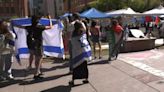 Palestinian supporters protest on University of Arizona campus