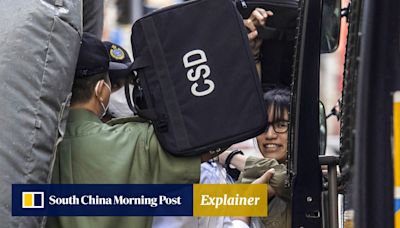 Who are those arrested for allegedly breaching Hong Kong’s new security law?
