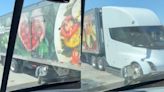 Tesla Semi spotted being used by another customer